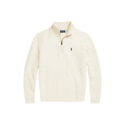 Polo Ralph Lauren Свитер Мужской Кремовый Белый