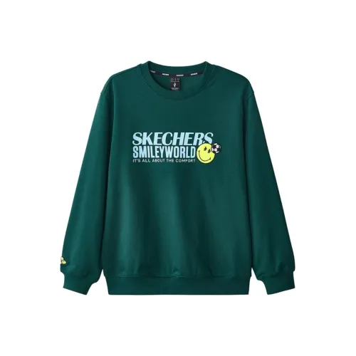 Skechers Sports Life Collection Желтый Сосновый зеленый/02A2 Мужские Свитшоты