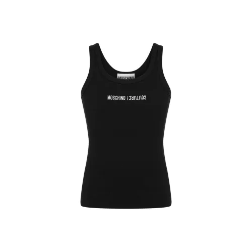 MOSCHINO Мужские черные майки