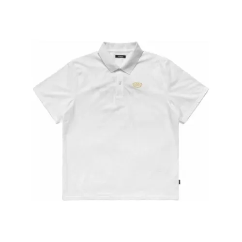 Malbon Golf Поло Мужское Белое