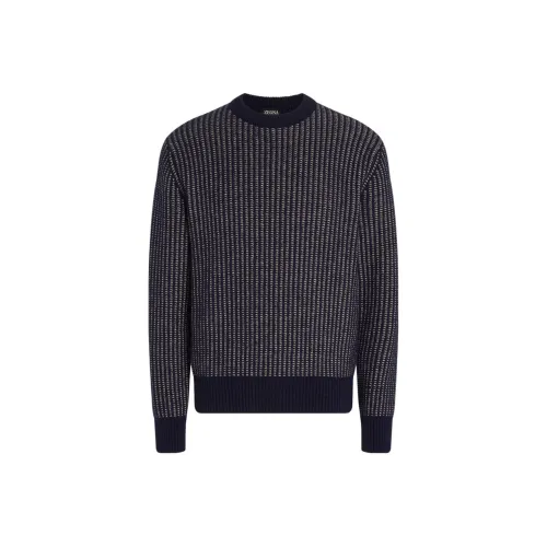Ermenegildo Zegna Тауповые Мужские Свитера