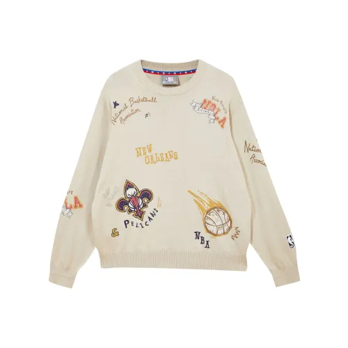 JACK JONES· X NBA Свитер Трикотаж Мужской Хаки