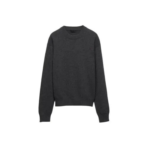 PRADA Серые Мужские Свитера