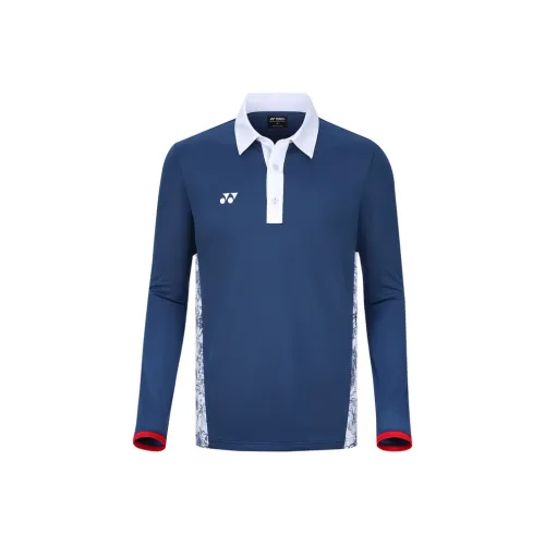 YONEX Синий Унисекс Поло