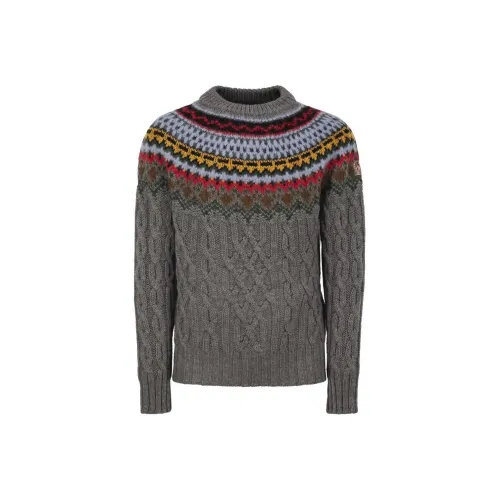 MONCLER Серые Мужские Свитера