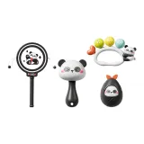 Панда Успокаивающий Набор с рычанием, 4 штуки