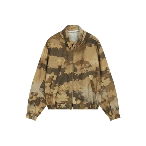 Maison Kitsune Камуфляж Мужские Куртки