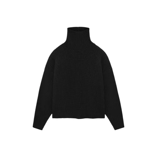 Fear of God ESSENTIALS Метеоритный Черный/Черный Мужской Трикотаж