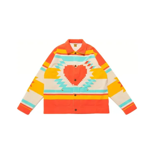 HUMAN MADE Куртки Пальто Унисекс Оранжевый