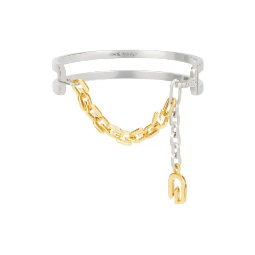 Givenchy Латунные Браслеты Серый/Золотой Женские