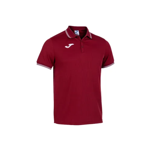 Joma Мужское Поло Бордового Цвета