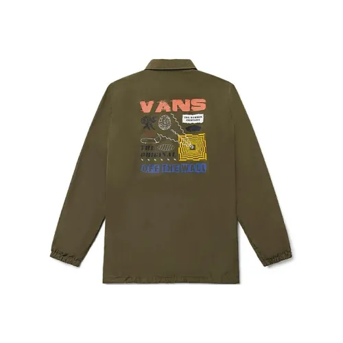VANS Армейский зеленый Унисекс Куртки