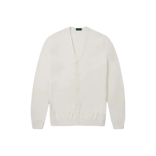 Zanone Экрю Мужские Рубашки