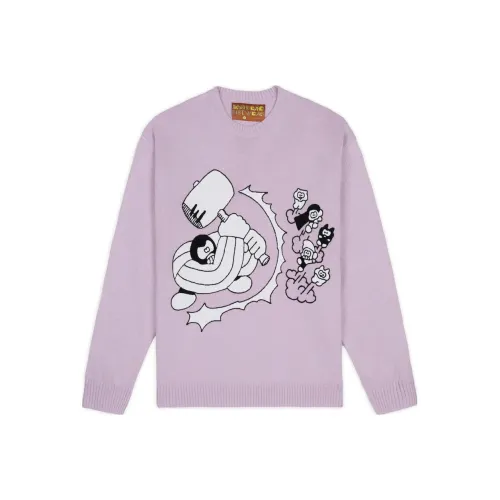 Brain Dead Hammer Свитер Унисекс Фиолетовый