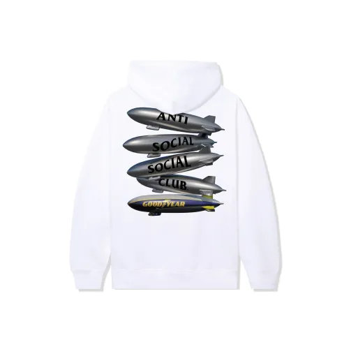 ANTI SOCIAL SOCIAL CLUB Goodyear Collaboration Белый Унисекс Свитшоты