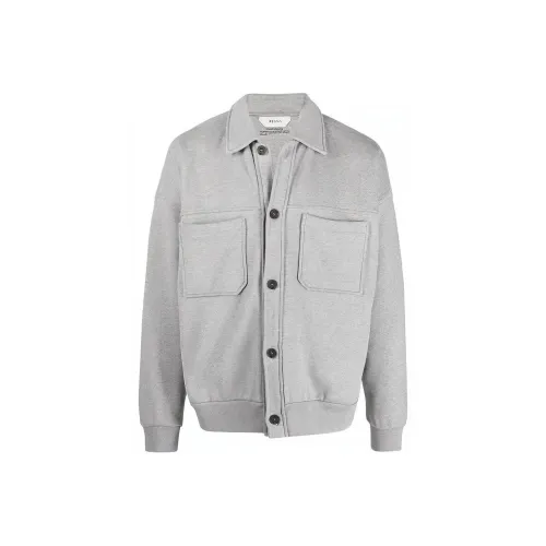 Ermenegildo Zegna Серые Мужские Куртки
