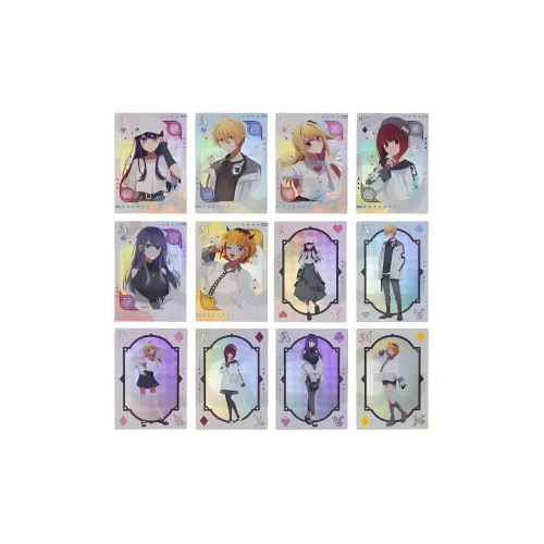 GuGuGuGu Оши но Ко Dreamy Game Collection Poker Style Anime Merchandise Collection Photo Card Badge