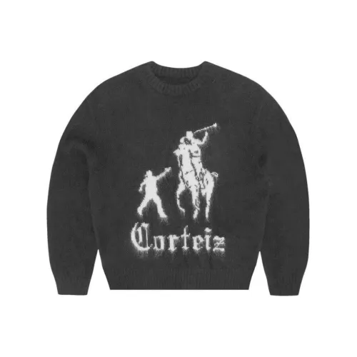 Corteiz SS25 Свитер Мужской Черный