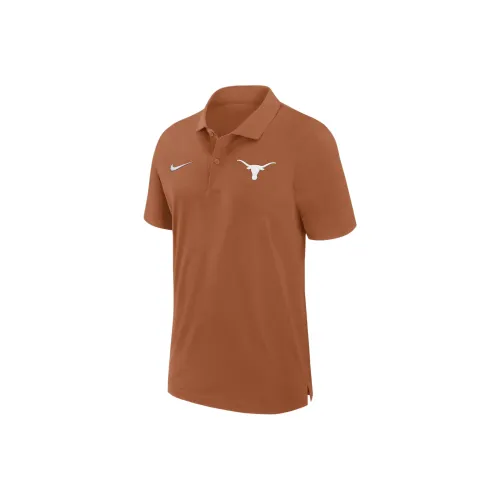 nike Dri Fit COLLEGE FW24 Texas Longhorns Sideline Поло Мужской Оранжевый