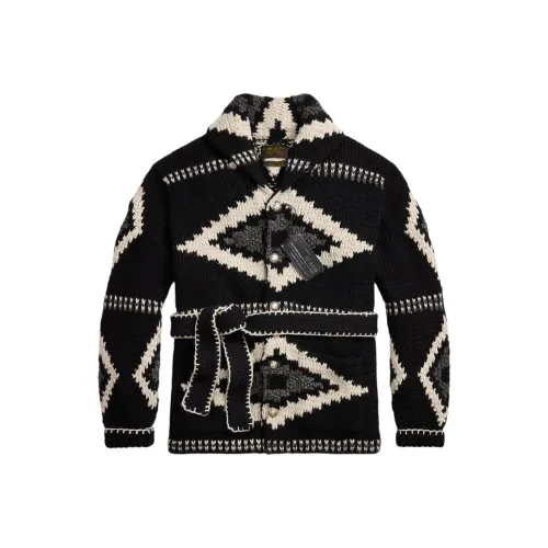 Double RL FW24 Свитер Мужской Черный