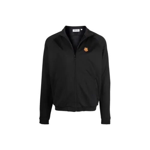 KENZO Classic Tiger Head Черные Мужские Куртки