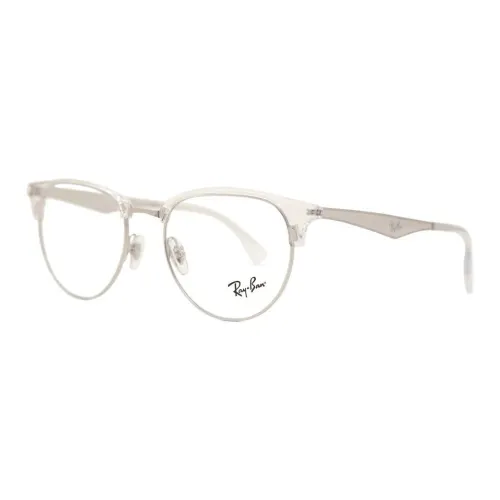 RayBan Металл Кошачий глаз Оправы для очков Унисекс Серебряный