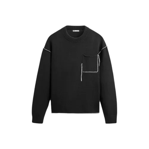 ZARA Черный Мужской Трикотаж