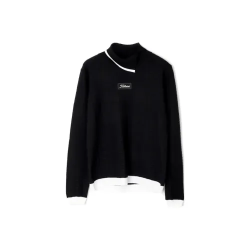 TITLEIST Черный мужской трикотаж