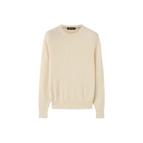 Loro Piana Кремовые Мужские Свитера