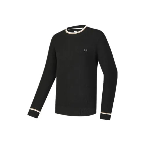 FILA GOLF серия Темно-черные Мужские Свитера