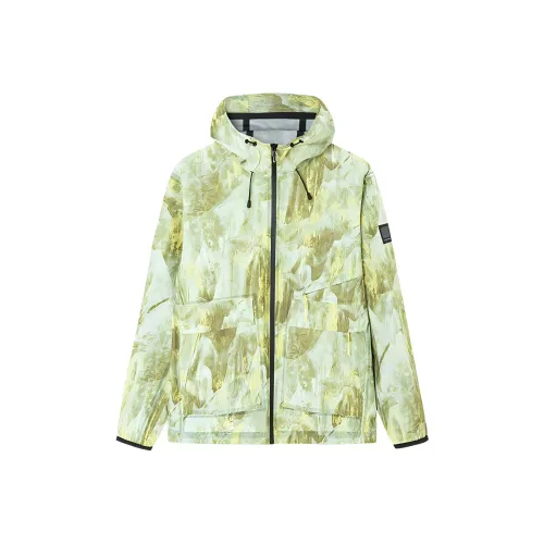 Anta Ярко-желтые Мужские Куртки