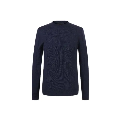 Corneliani Темно-синие мужские свитеры