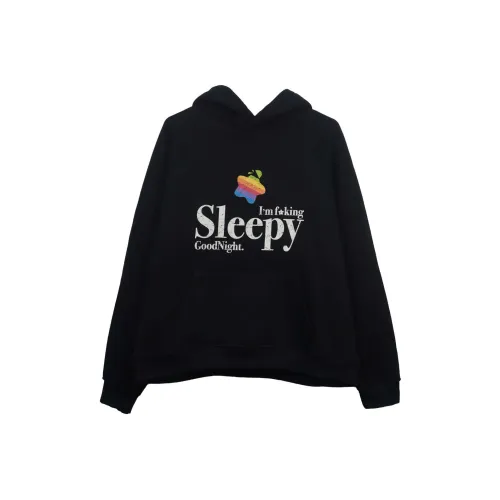 STAY UP LATE Толстовка Унисекс Черный