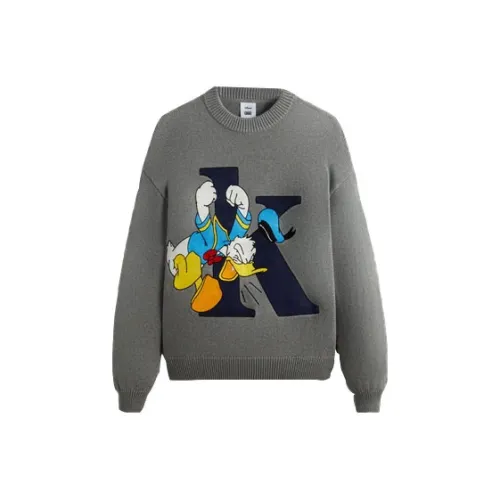 Kith Дисней Co Бренд Серый Унисекс Свитеры