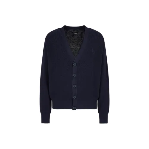 ARMANI EXCHANGE SS24 Трикотаж Мужской Midnight Blue Цвет