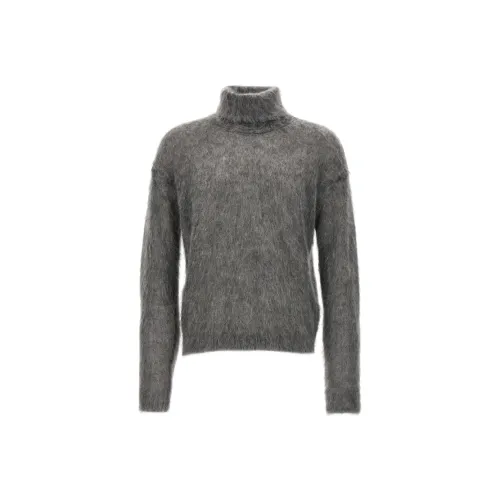 SAINT LAURENT Серые Мужские Свитера