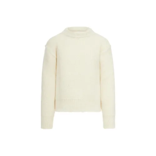 JIL SANDER Экрю Мужские Свитера