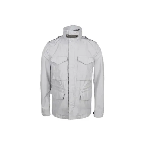 Burberry Куртки и Пальто Мужской Серебристо-Серый