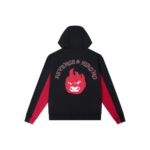 REVENGE x Hirono Свитшот Унисекс Черный