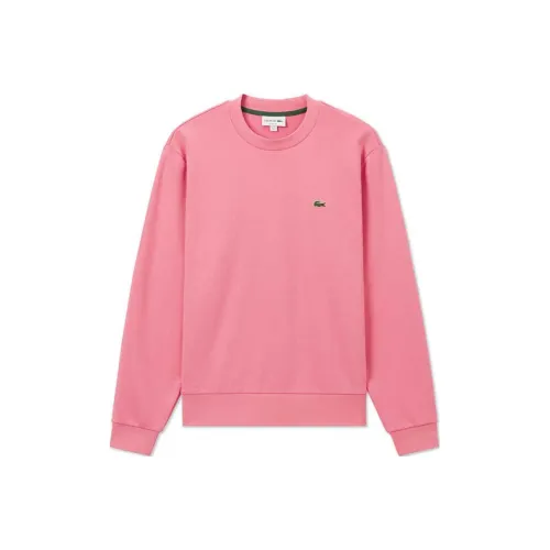 Толстовка LACOSTE Collaboration Мужская Розово-Красная