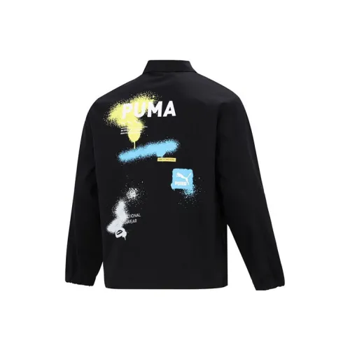 PUMA Мужские черные куртки