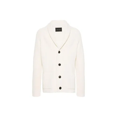 Tagliatore SS24 Трикотаж Мужской Айвори Белый