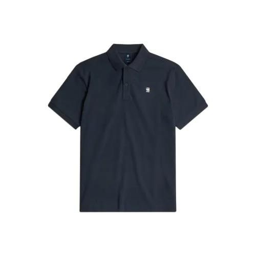 STAR RAW Salto Синий Мужская Поло