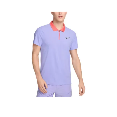 Nike Court Slam Поло Мужское Фиолетовое