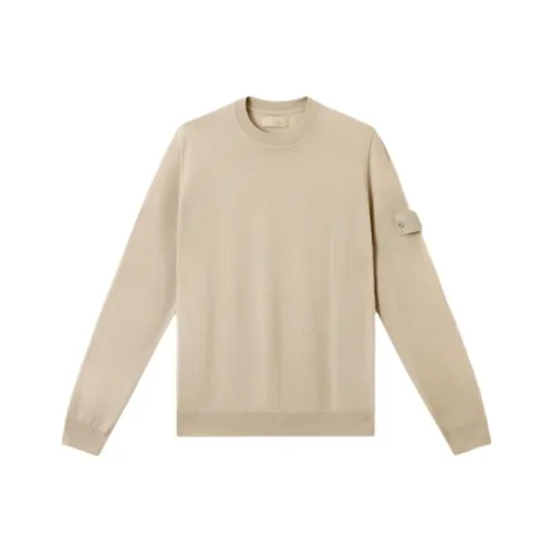 STONE ISLAND Свитер Мужской Бежевый