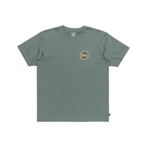 BILLABONG Темный цвет Сланец Мужская T-рубашка