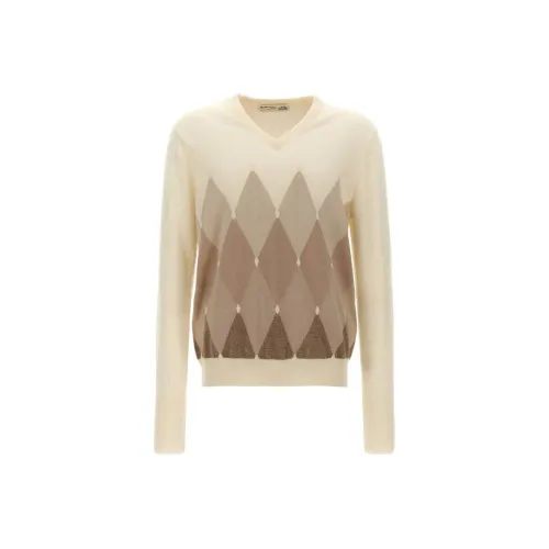 BALLANTYNE Белый Мужской Свитеры