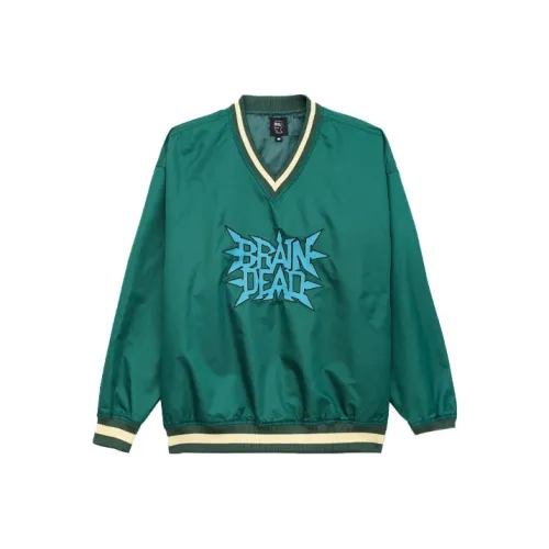 Brain Dead Свободный крой Куртка Мужская Зеленая
