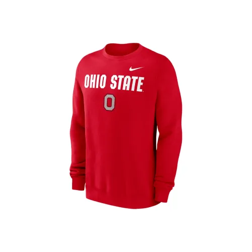 nike Ohio State Buckeyes Primetime Primary STACK Свитшот Мужской Красный