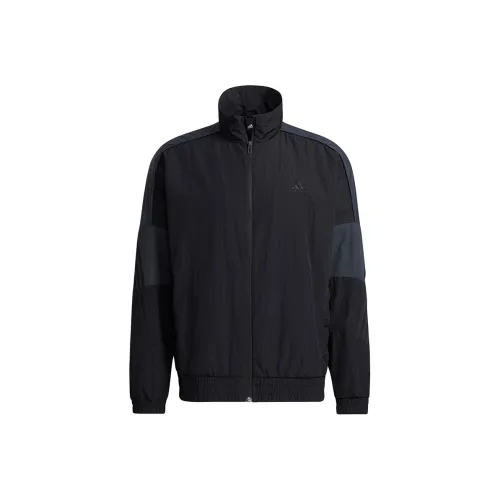 Adidas Sportswear Woven Track Топ Куртка Мужская Черная